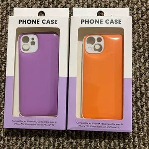 Iphone 12 iPhone Purple AND iPhone 13 Orange case, never used